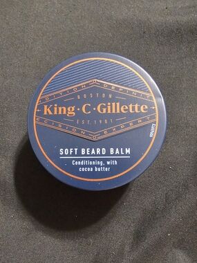 King C Gillette, Soft Beard Balm.